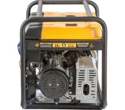 Генераторы бензиновые DENZEL Генератор бензиновый PS 90 EA, 9,0 кВт, 230В, 25л, коннектор автоматики, электростартер 946934