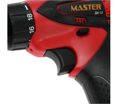 Дрель шуруповёрт MASTER ДА-14/2LI Дрель шуруповёрт аккумуляторная 00-00013623