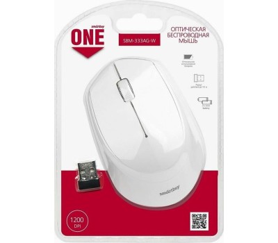 Мышь SMARTBUY (SBM-333AG-W) ONE 333AG-W