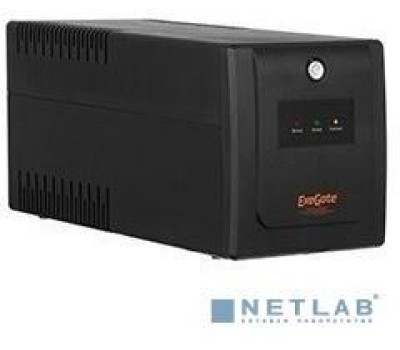 EXEGATE EP285601RUS ИБП SpecialPro UNB-650.LED.AVR.EURO <650VA/360W, LED, AVR, 2 евророзетки, Black>