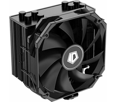 ID-COOLING Кулер SE-224-XTS MINI BLACK LGA1700/1200/115X/AM5/AM4 (10шт/кор, TDP 180W, PWM, 4 тепл.трубки прямого контакта, FAN 120mm) RET