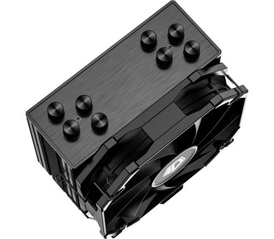 ID-COOLING Кулер SE-224-XTS MINI BLACK LGA1700/1200/115X/AM5/AM4 (10шт/кор, TDP 180W, PWM, 4 тепл.трубки прямого контакта, FAN 120mm) RET