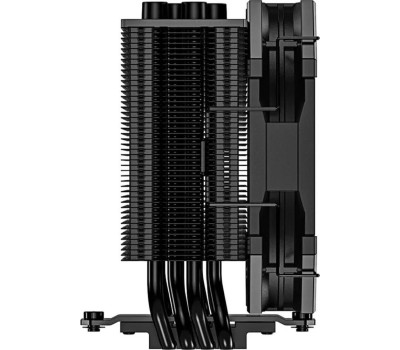 ID-COOLING Кулер SE-224-XTS MINI BLACK LGA1700/1200/115X/AM5/AM4 (10шт/кор, TDP 180W, PWM, 4 тепл.трубки прямого контакта, FAN 120mm) RET