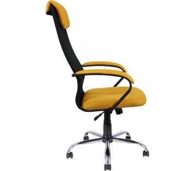 Кресло компьютерное ЯРКРЕСЛА Кр76 Х ТГ ПЛАСТ TW желтая