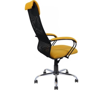 Кресло компьютерное ЯРКРЕСЛА Кр76 Х ТГ ПЛАСТ TW желтая