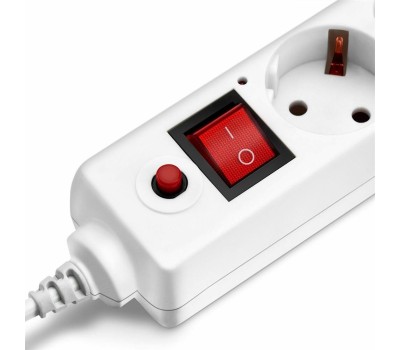 Сетевой фильтр BURO 600SH-3-W белый (коробка) 992266