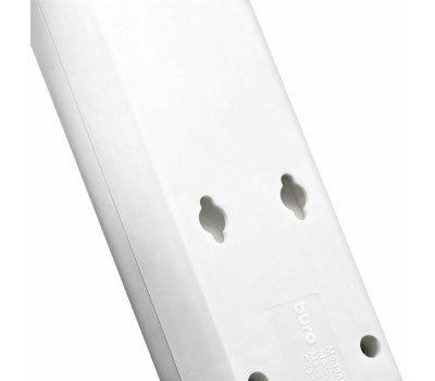 Сетевой фильтр BURO 600SH-3-W белый (коробка) 992266