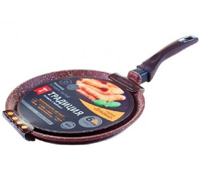 Сковорода ТРАДИЦИЯ ТД6241 а/пр литая 24см Доломит
