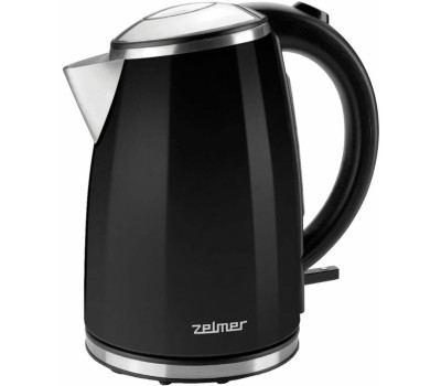 Чайник электрический ZELMER ZCK1274B BLACK (1,7л. металл)