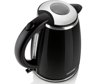 Чайник электрический ZELMER ZCK1274B BLACK (1,7л. металл)