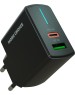 СЗУ MORE CHOICE (4620202551245) NC61a Black - 1USB+1USB-C 3.0A PD 20W+QC3.0 быстрая зарядка для Type-C