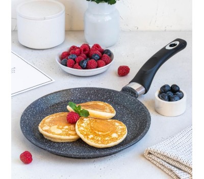 Сковорода ТРАДИЦИЯ ТКР6221И блинная а/пр литая 22см Кристалл