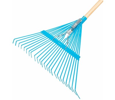 PALISAD стальные, 540 х 1450 мм, 24 плоских зуба, лакированный черенок, Luxe, 617905