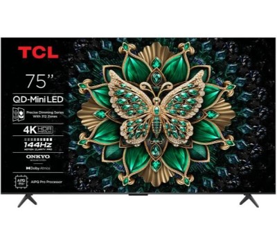 Телевизор TCL 75C6K (ИМП) / 4K Smart телевизоры более 70