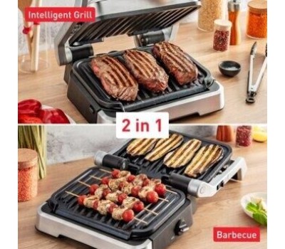 TEFAL Электрогриль Optigrill GC772D30, серый и черный [7211004968]
