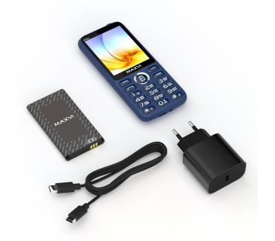Телефон MAXVI K15c синий
