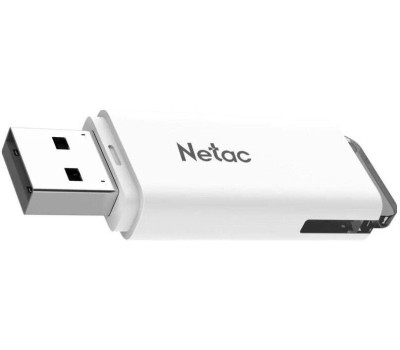 NETAC Флеш Диск 64GB U185 NT03U185N-064G-20WH USB2.0 белый