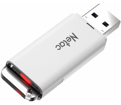 NETAC Флеш Диск 64GB U185 NT03U185N-064G-20WH USB2.0 белый
