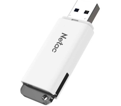 NETAC Флеш Диск 64GB U185 NT03U185N-064G-20WH USB2.0 белый