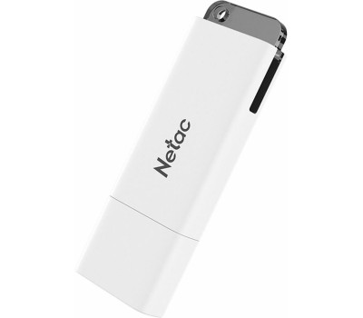 NETAC Флеш Диск 64GB U185 NT03U185N-064G-20WH USB2.0 белый