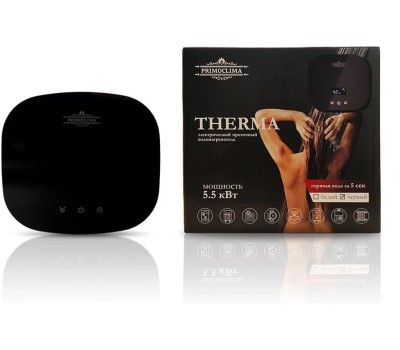 Водонагреватель проточный PRIMOCLIMA THERMA 5.5 кВт, черный