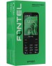 Телефон мобильный FONTEL FP320 черно-зеленый