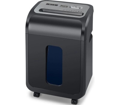 BURO Шредер Office BU-S1501-8M черный (секр.P-5) фрагменты 8лист. 20лтр. скрепки скобы пл.карты