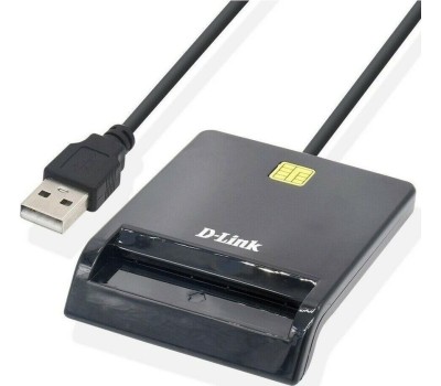 D-Link DCR-100/B1A USB-считыватель контактных смарт-карт
