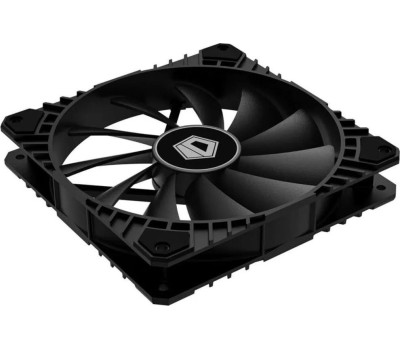 ID-COOLING Вентилятор WF-14025-XT 140мм, 4-pin, 1600об/мин, 17 - 33 дБ, черный, Ret [wf-14025-xt black]