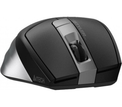 A4TECH Мышь беспроводная Fstyler FG35, радио, оптическая, USB, 2000dpi, серый и черный [fg35 grey]