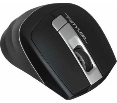 A4TECH Мышь беспроводная Fstyler FG35, радио, оптическая, USB, 2000dpi, серый и черный [fg35 grey]