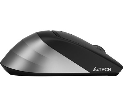 A4TECH Мышь беспроводная Fstyler FG35, радио, оптическая, USB, 2000dpi, серый и черный [fg35 grey]