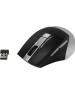 A4TECH Мышь беспроводная Fstyler FG35, радио, оптическая, USB, 2000dpi, серый и черный [fg35 grey]