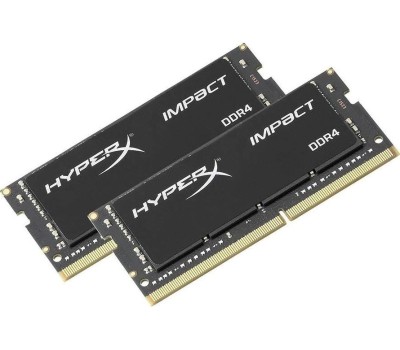 Оперативная память KINGSTON Оперативная память Fury Impact KF432S20IBK2/16 DDR4 - 2x 8ГБ 3200МГц, для ноутбуков (SO-DIMM), Ret