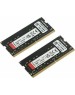 Оперативная память KINGSTON Оперативная память Fury Impact KF432S20IBK2/16 DDR4 - 2x 8ГБ 3200МГц, для ноутбуков (SO-DIMM), Ret
