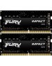 Оперативная память KINGSTON Оперативная память Fury Impact KF432S20IBK2/16 DDR4 - 2x 8ГБ 3200МГц, для ноутбуков (SO-DIMM), Ret