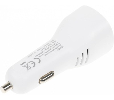 HAMA Автомобильное зарядное устройство H-183317, USB-C, 8-pin Lightning, 30Вт, 3A, белый [00183317]