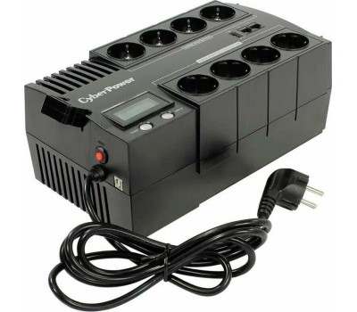 ИБП CYBERPOWER ИБП BR1200ELCD {Line-Interactive, 1200VA/720W USB/RJ11/45/USB charger A/С (4+4 EURO), 12В/5.8 Ач х 2}