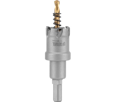 Коронка DENZEL Коронка по металлу твердосплавная, 27 мм 724007