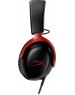 HYPERX Гарнитура игровая Cloud III, для компьютера и игровых консолей, мониторные, проводные, черный / красный [727a9aa]