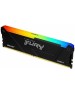 KINGSTON Память DDR4 32GB 3600MHz KF436C18BB2A/32 Fury Beast RGB RTL Gaming PC4-28800 CL18 DIMM 288-pin 1.35В single rank с радиатором Ret