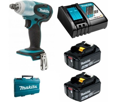 Гайковерт MAKITA Ударный гайковерт DTW251RME, 4Ач, с двумя аккумуляторами