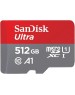 Карта памяти SANDISK Карта памяти Ultra UHS I 512GB MicroSD Card 150MB/s R, for Smartphones