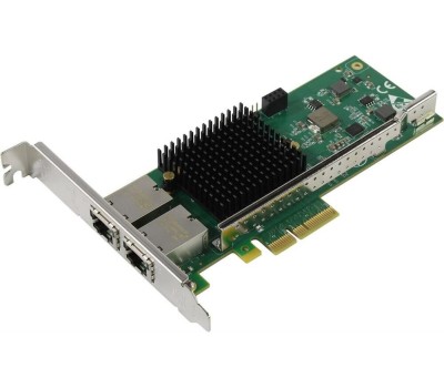 SILICOM Сетевой адаптер PE310G2I50-T Dual Port Copper 10GBE PCI-E G3 Server Adapter