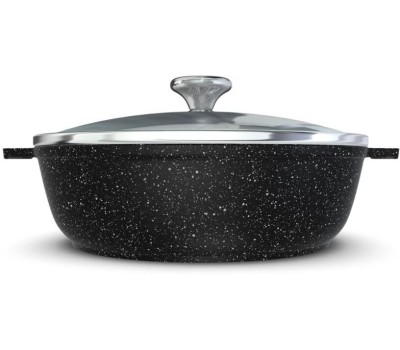 Жаровня NEVA Жаровня а/пр литая 2,5л стекл/кр Granite ТМ