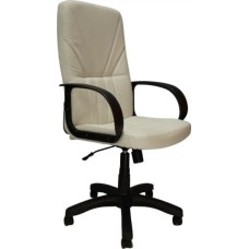 Кресло компьютерное ЯРКРЕСЛА Кр37 ТГ ПЛАСТ ЭКО5 (экокожа белая)