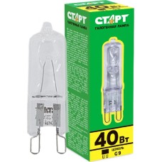 Лампа СТАРТ G9 220V 40W CL