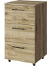 Модульная мебель АНРЭКС DOORSET Тумба выкатная 3S. Цвет ДУБ НАВАРРА (1 уп.)