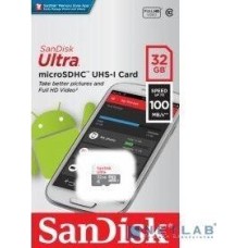 SANDISK Micro SecureDigital 32Gb Ultra® microSDHC 100MB/s Class 10 UHS-I SDSQUNR-032G-GN3MN