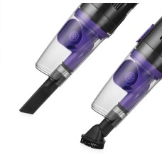 Вертикальный пылесос KITFORT КТ-5156 600Вт черный/фиолетовый